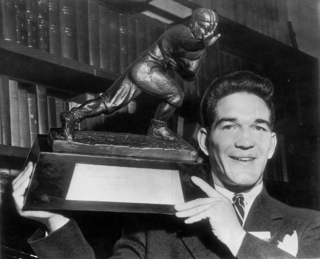Heisman winner: Billy Vessels, Oklahoma, 1952